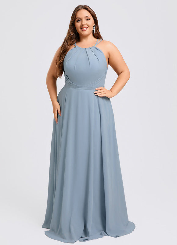 Robe Pastel Floral Lilas Longueur Maxi - gallery 7