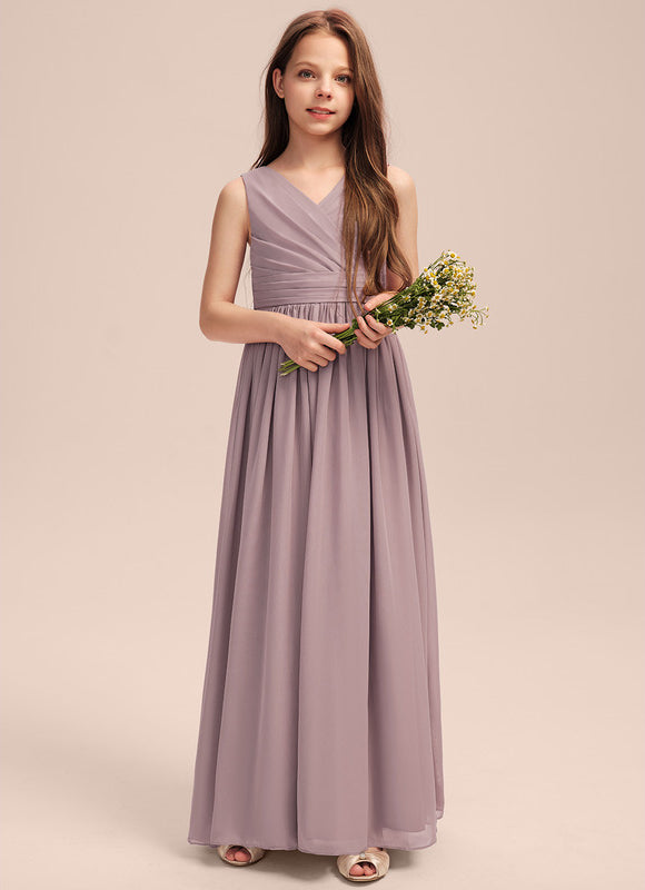 Robe Pastel Demoiselle D'Honneur Mauve