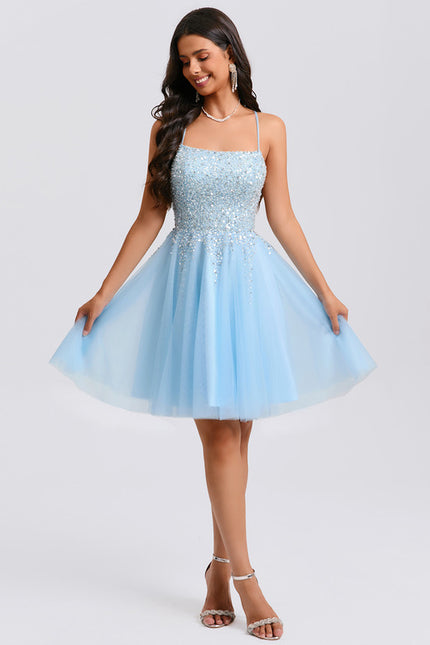 Robe Bleu Pastel Demoiselle D'Honneur - gallery 6