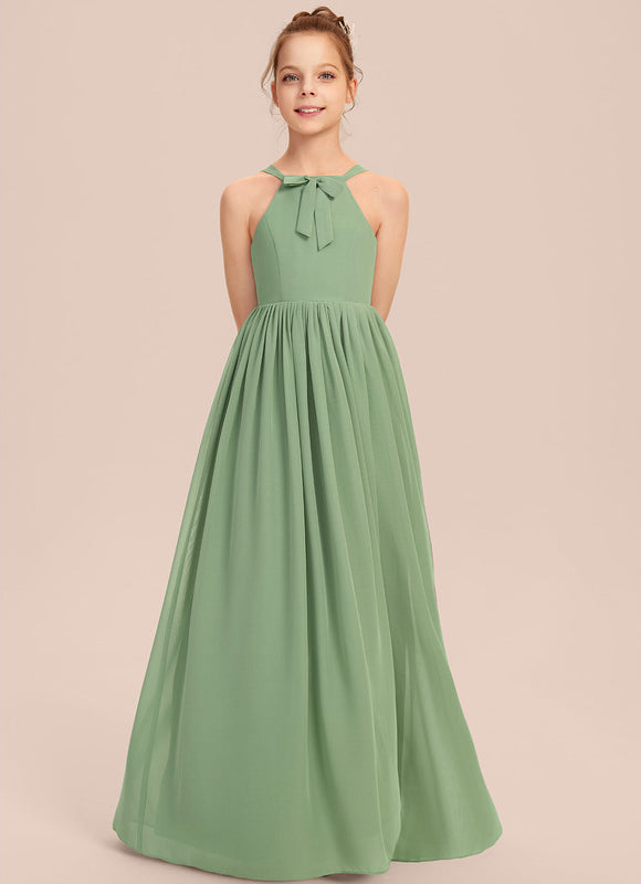 Robe Demoiselle D'Honneur Vert Pastel - gallery 2