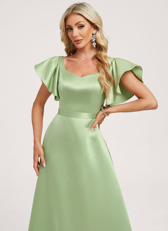 Robe Longue Couleur Pastel - gallery 3