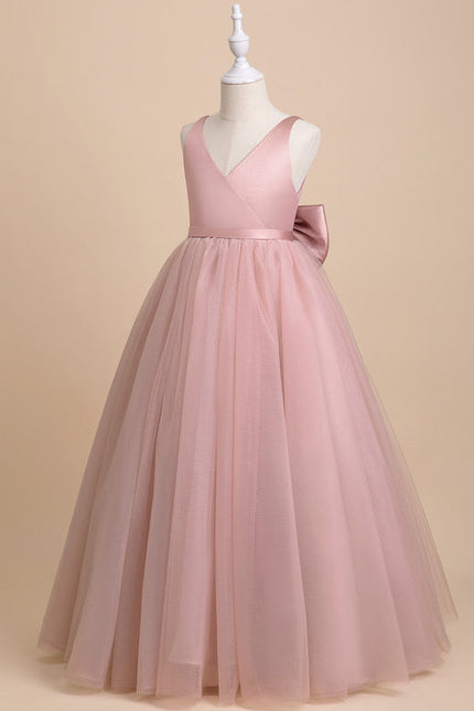 Robe Pastel Demoiselle D'Honneur Rose - gallery 4