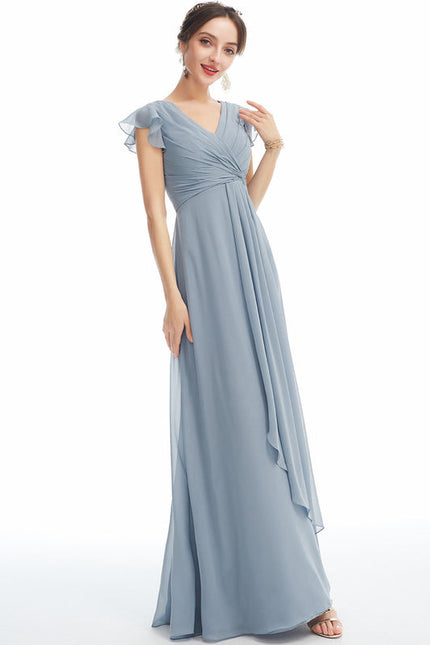 Robe Pastel Rose Demoiselle D'Honneur Élégante