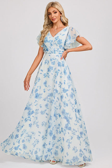 Robe Pastel Rose Demoiselle D'Honneur Élégante