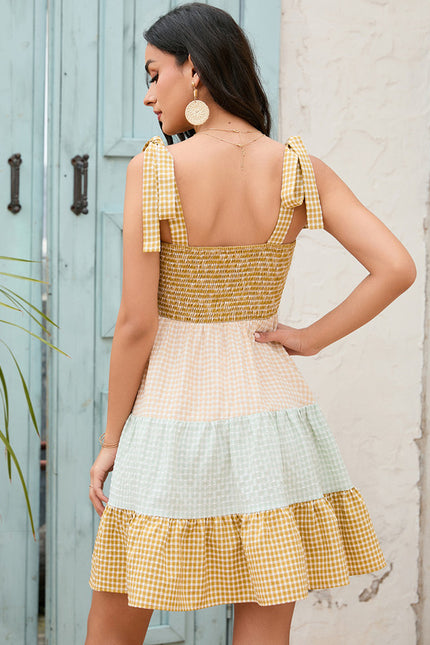 Robe Pastel Mini Imprimée Multicolore - gallery 4