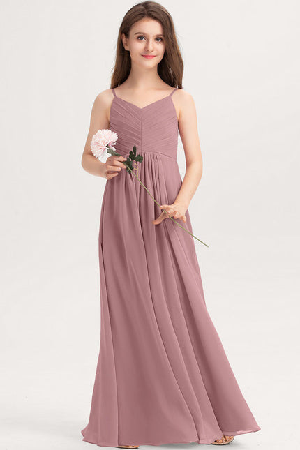 Robe Pastel Verte Col V Longueur Maxi
