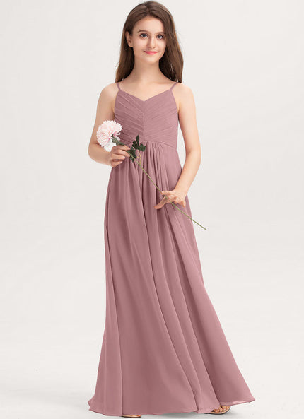 Robe Pastel Verte Col V Longueur Maxi
