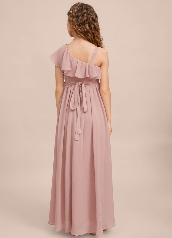 Robe Pastel Demoiselle D'Honneur Rose Pâle - gallery 6