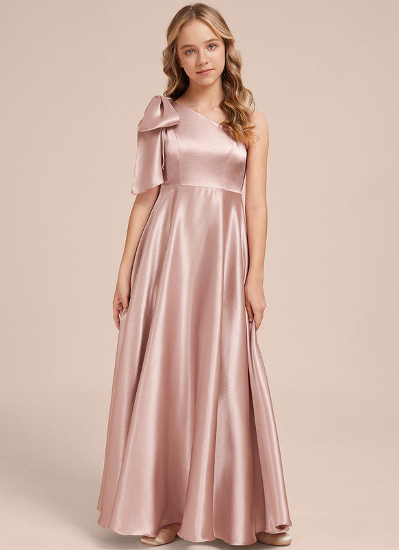 Robe Pastel Rose Avec Nœud Chic - gallery 6