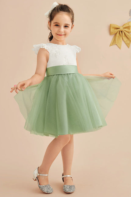 Robe Pastel Rose Fille Mariage Élégante - gallery 7